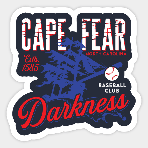 Cape Fear Darkness Sticker by MindsparkCreative